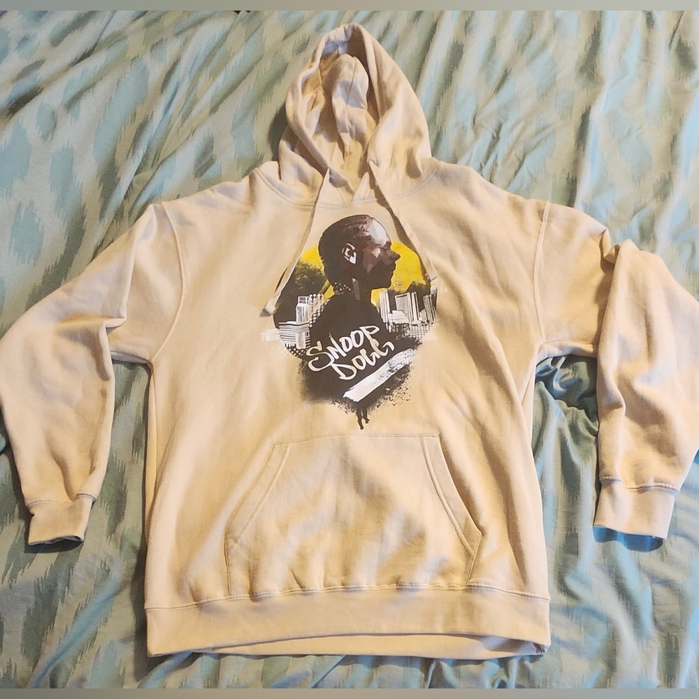Cross Colours Snoop Dogg‎ Hip Hop Hoodie Men's Large